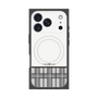 プレミアムパネル with MagSafe［ CASEPLAY Tartan Check - Gray ］