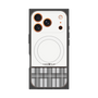 プレミアムパネル with MagSafe［ CASEPLAY Tartan Check - Gray ］