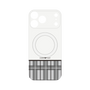 プレミアムパネル with MagSafe［ CASEPLAY Tartan Check - Gray ］