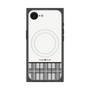 プレミアムパネル with MagSafe［ CASEPLAY Tartan Check - Gray ］