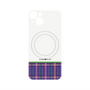プレミアムパネル with MagSafe［ CASEPLAY Tartan Check - Purple ］