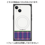 プレミアムパネル with MagSafe［ CASEPLAY Tartan Check - Purple ］