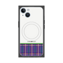 プレミアムパネル with MagSafe［ CASEPLAY Tartan Check - Purple ］