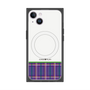 プレミアムパネル with MagSafe［ CASEPLAY Tartan Check - Purple ］