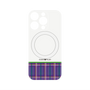 プレミアムパネル with MagSafe［ CASEPLAY Tartan Check - Purple ］