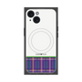 プレミアムパネル with MagSafe［ CASEPLAY Tartan Check - Purple ］