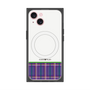 プレミアムパネル with MagSafe［ CASEPLAY Tartan Check - Purple ］