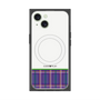 プレミアムパネル with MagSafe［ CASEPLAY Tartan Check - Purple ］