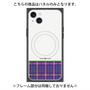 プレミアムパネル with MagSafe［ CASEPLAY Tartan Check - Purple ］