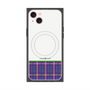プレミアムパネル with MagSafe［ CASEPLAY Tartan Check - Purple ］