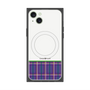 プレミアムパネル with MagSafe［ CASEPLAY Tartan Check - Purple ］