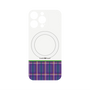 プレミアムパネル with MagSafe［ CASEPLAY Tartan Check - Purple ］