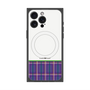 プレミアムパネル with MagSafe［ CASEPLAY Tartan Check - Purple ］