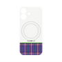 プレミアムパネル with MagSafe［ CASEPLAY Tartan Check - Purple ］