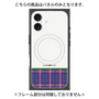 プレミアムパネル with MagSafe［ CASEPLAY Tartan Check - Purple ］