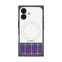 プレミアムパネル with MagSafe［ CASEPLAY Tartan Check - Purple ］
