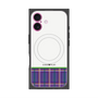 プレミアムパネル with MagSafe［ CASEPLAY Tartan Check - Purple ］