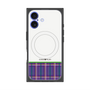 プレミアムパネル with MagSafe［ CASEPLAY Tartan Check - Purple ］