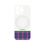 プレミアムパネル with MagSafe［ CASEPLAY Tartan Check - Purple ］