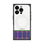 プレミアムパネル with MagSafe［ CASEPLAY Tartan Check - Purple ］