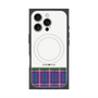 プレミアムパネル with MagSafe［ CASEPLAY Tartan Check - Purple ］