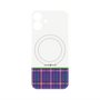 プレミアムパネル with MagSafe［ CASEPLAY Tartan Check - Purple ］