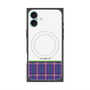 プレミアムパネル with MagSafe［ CASEPLAY Tartan Check - Purple ］