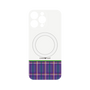 プレミアムパネル with MagSafe［ CASEPLAY Tartan Check - Purple ］