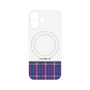 プレミアムパネル with MagSafe［ CASEPLAY Tartan Check - Purple ］
