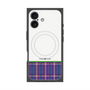 プレミアムパネル with MagSafe［ CASEPLAY Tartan Check - Purple ］