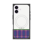 プレミアムパネル with MagSafe［ CASEPLAY Tartan Check - Purple ］