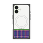 プレミアムパネル with MagSafe［ CASEPLAY Tartan Check - Purple ］