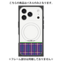 プレミアムパネル with MagSafe［ CASEPLAY Tartan Check - Purple ］