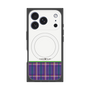 プレミアムパネル with MagSafe［ CASEPLAY Tartan Check - Purple ］