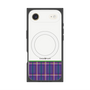 プレミアムパネル with MagSafe［ CASEPLAY Tartan Check - Purple ］