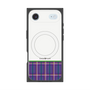 プレミアムパネル with MagSafe［ CASEPLAY Tartan Check - Purple ］