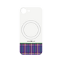 プレミアムパネル with MagSafe［ CASEPLAY Tartan Check - Purple ］