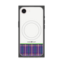 プレミアムパネル with MagSafe［ CASEPLAY Tartan Check - Purple ］