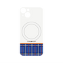 プレミアムパネル with MagSafe［ CASEPLAY Tartan Check - Blue ］
