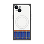 プレミアムパネル with MagSafe［ CASEPLAY Tartan Check - Blue ］
