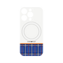 プレミアムパネル with MagSafe［ CASEPLAY Tartan Check - Blue ］
