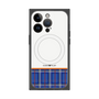 プレミアムパネル with MagSafe［ CASEPLAY Tartan Check - Blue ］