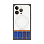 プレミアムパネル with MagSafe［ CASEPLAY Tartan Check - Blue ］