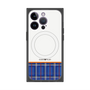 プレミアムパネル with MagSafe［ CASEPLAY Tartan Check - Blue ］