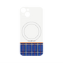 プレミアムパネル with MagSafe［ CASEPLAY Tartan Check - Blue ］