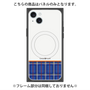プレミアムパネル with MagSafe［ CASEPLAY Tartan Check - Blue ］