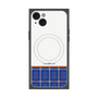 プレミアムパネル with MagSafe［ CASEPLAY Tartan Check - Blue ］