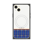 プレミアムパネル with MagSafe［ CASEPLAY Tartan Check - Blue ］