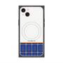プレミアムパネル with MagSafe［ CASEPLAY Tartan Check - Blue ］