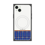 プレミアムパネル with MagSafe［ CASEPLAY Tartan Check - Blue ］